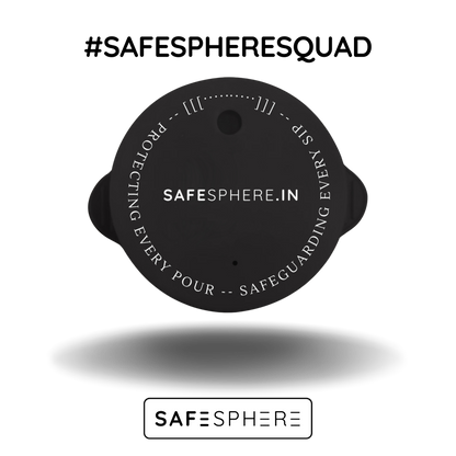 SAFESPHERE Silicone Drink Protection Cup Cover 🥤